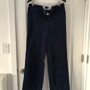 Club Monaco wide leg cordoroy pants